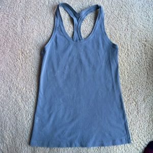 Lululemon cotton ore-washed tank. Size 6 Like new.